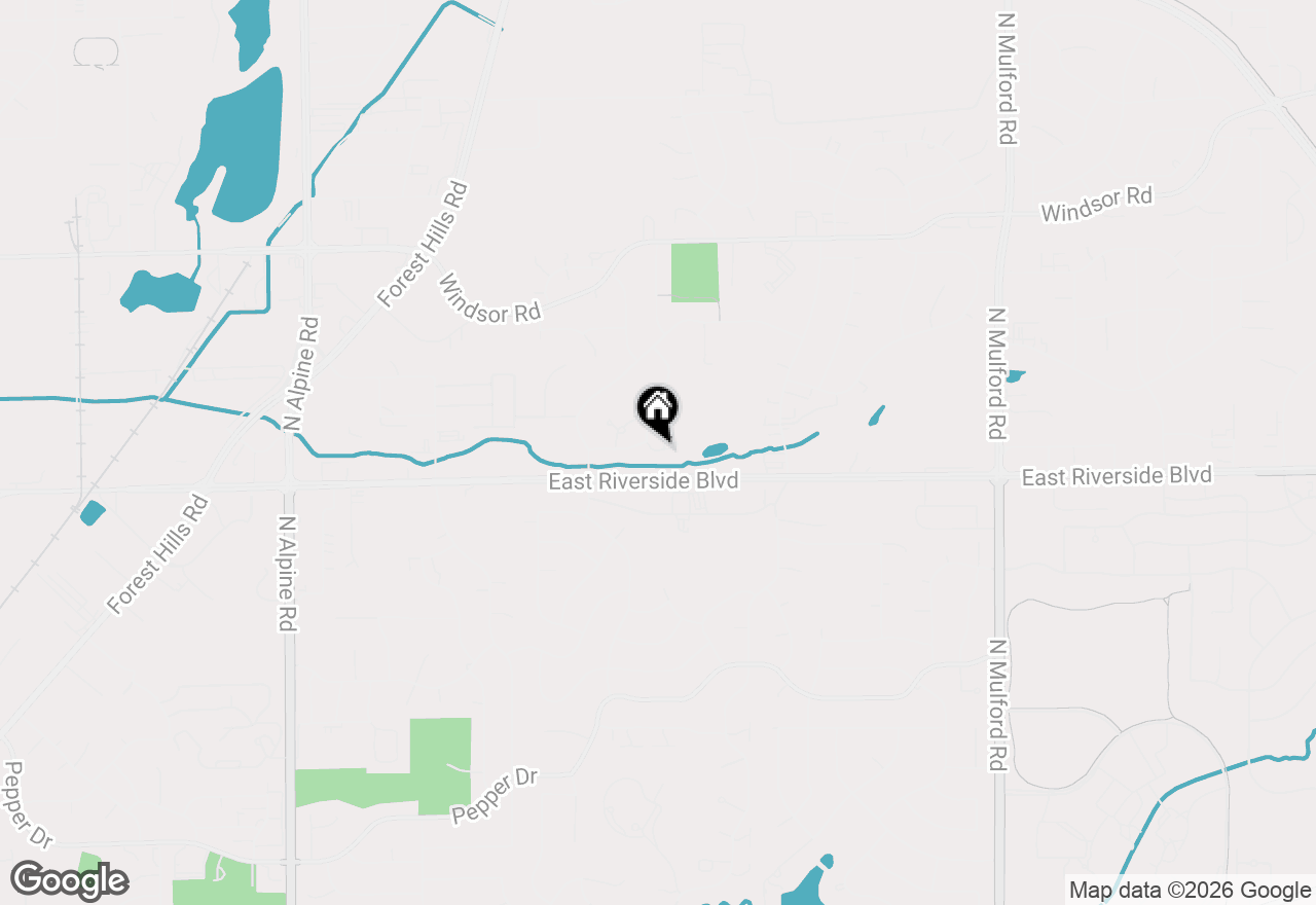 Map of 5301 Sandpiper Place, Loves Park, IL 61111