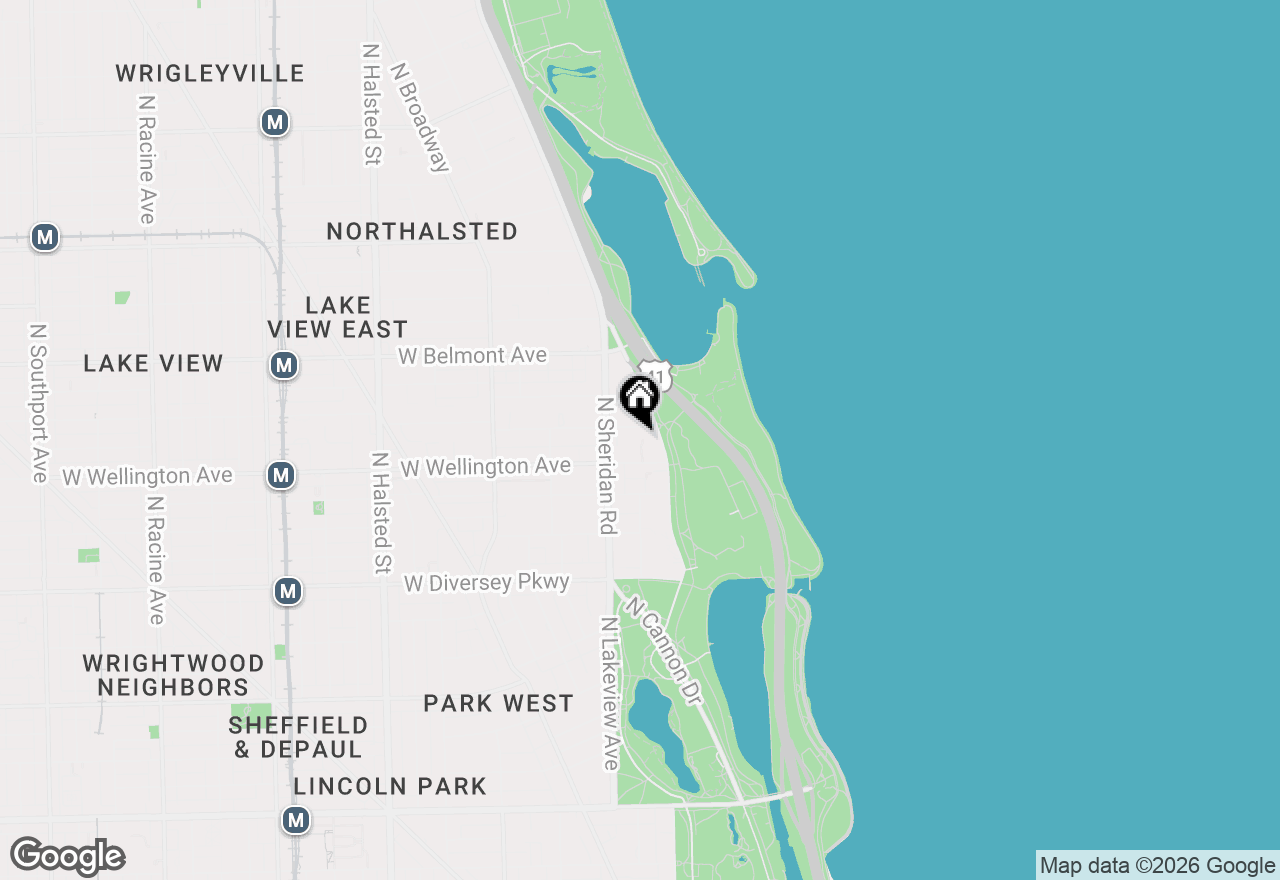 Map of 333 W Barry Avenue, Chicago, IL 60657