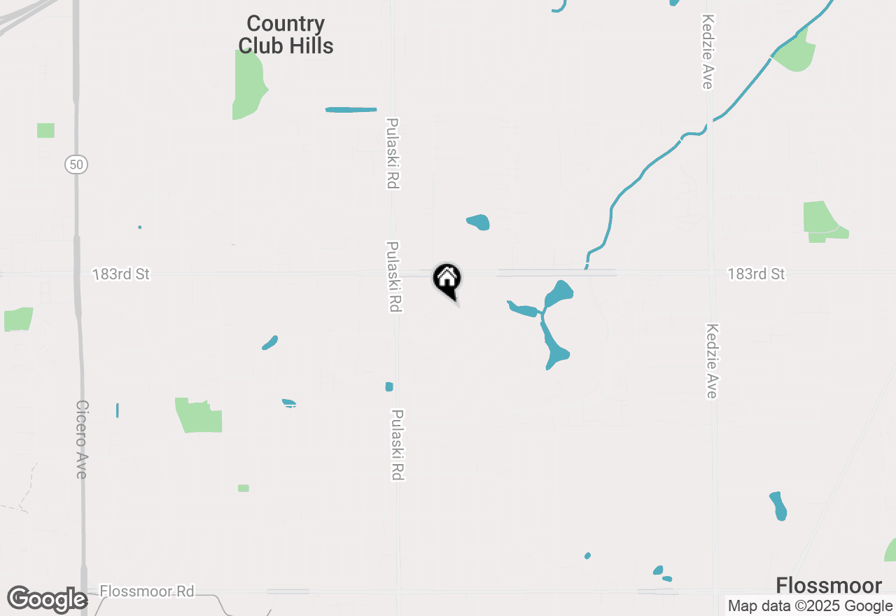 Map of 3806 Carrington Drive, Hazel Crest, IL 60429