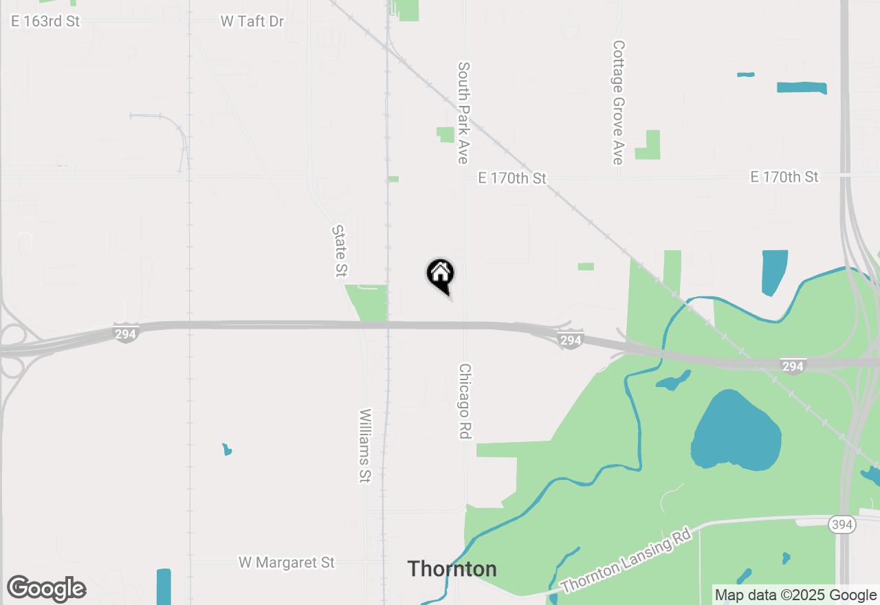 Map of 324 E 173rd Place, South Holland, IL 60473