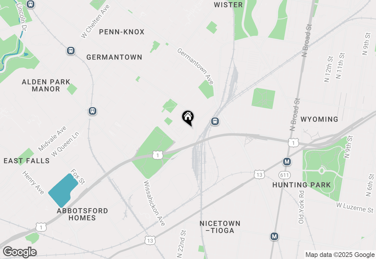 Map of Five Property (34 Unit) Apartment Portfolio, Philadelphia, PA 19144