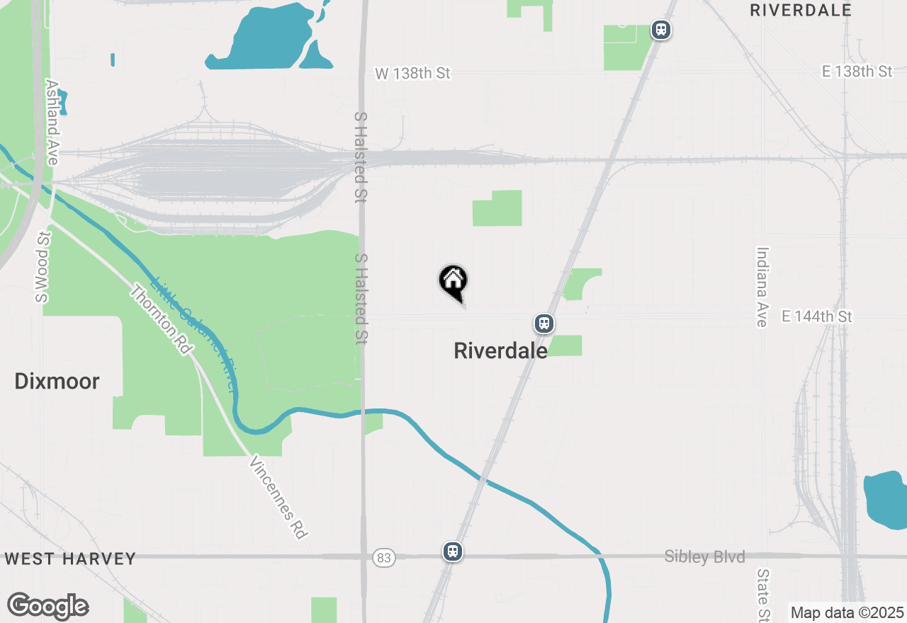 Map of 561 W 144th Street #A, Riverdale, IL 60827