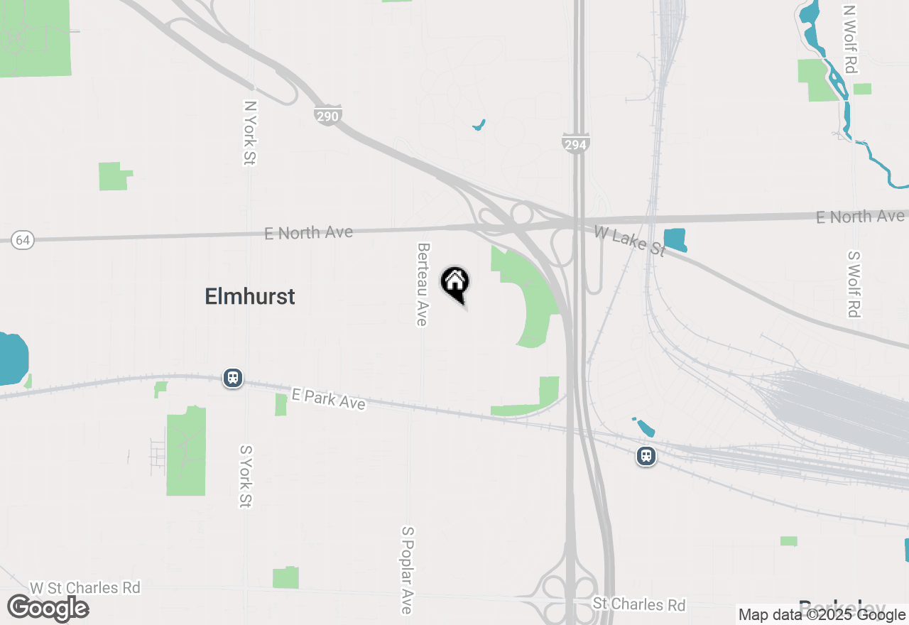 Map of 219 N Clinton Avenue, Elmhurst, IL 60126