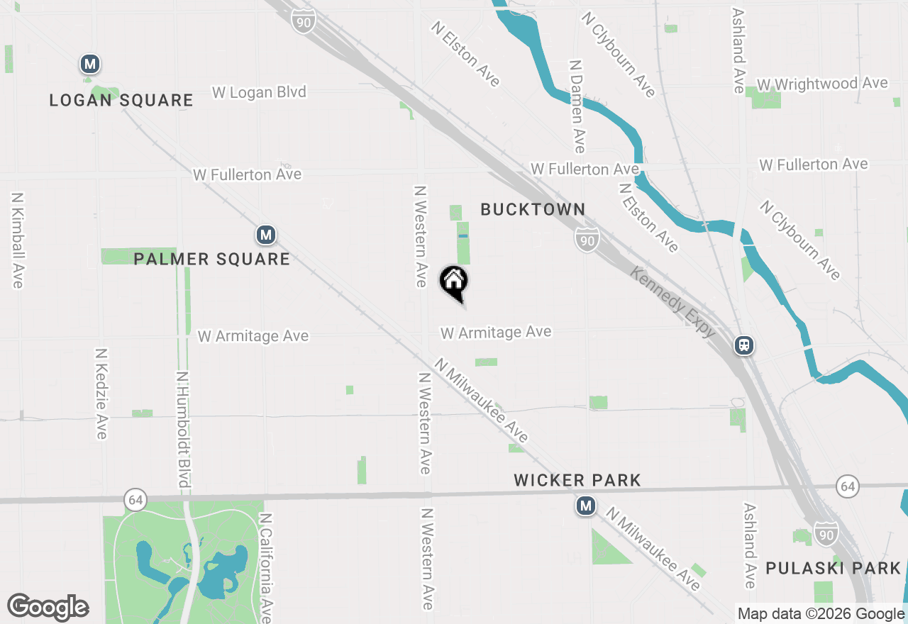 Map of 2314 W Mclean Avenue, Chicago, IL 60647