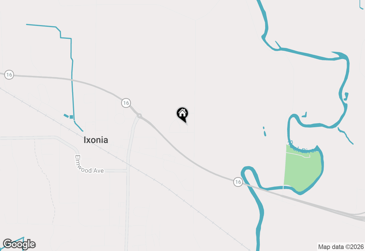 Map of N8330 Whippoorwill Rd, Ixonia, WI 53036