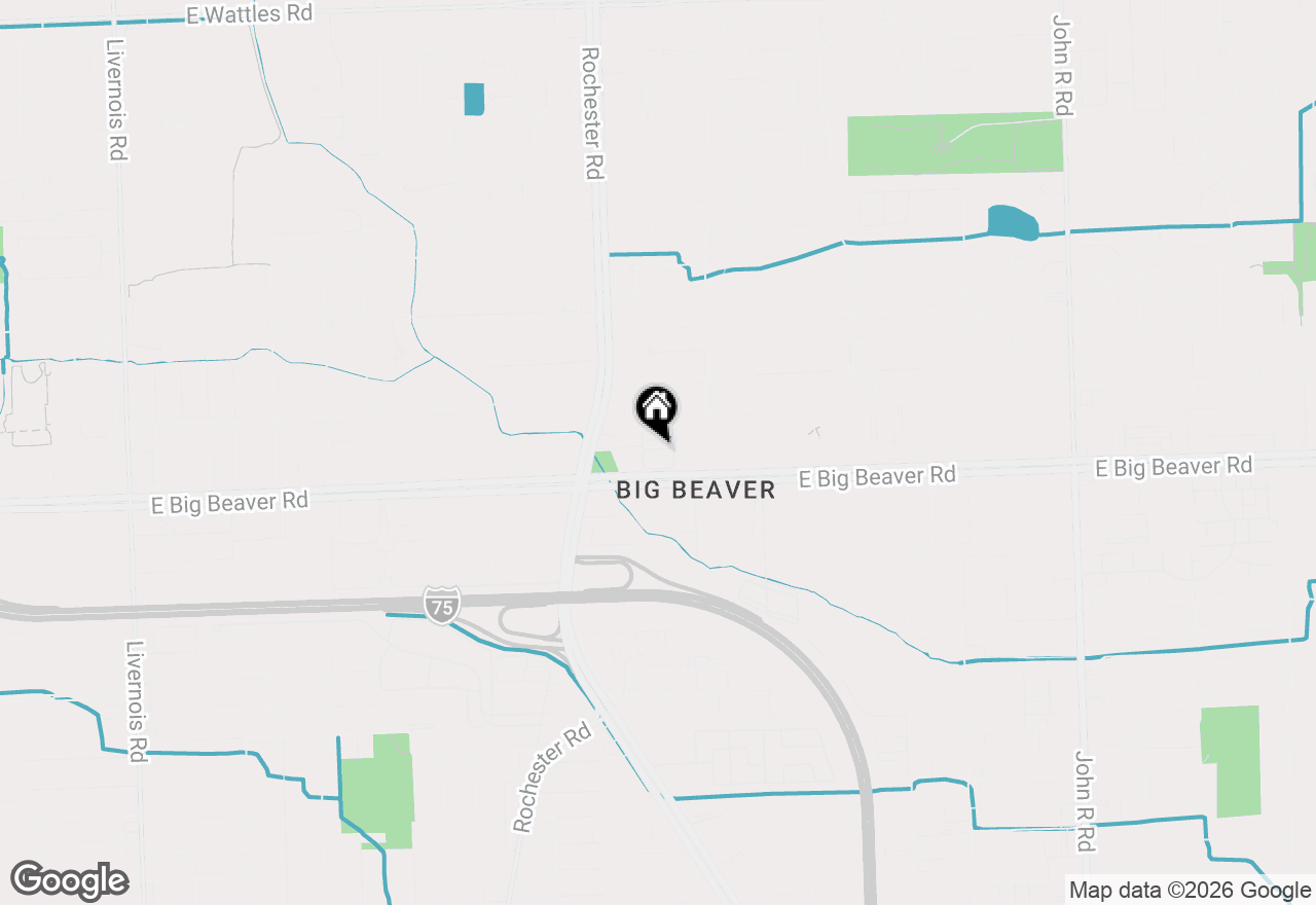 Map of 1116 Faulkner, Troy, MI 48083