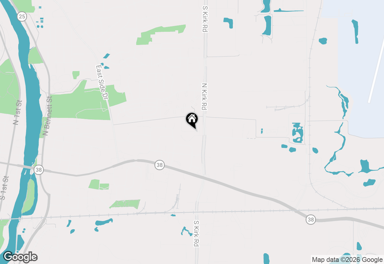 Map of 1512 Kirkwood Drive, Geneva, IL 60134