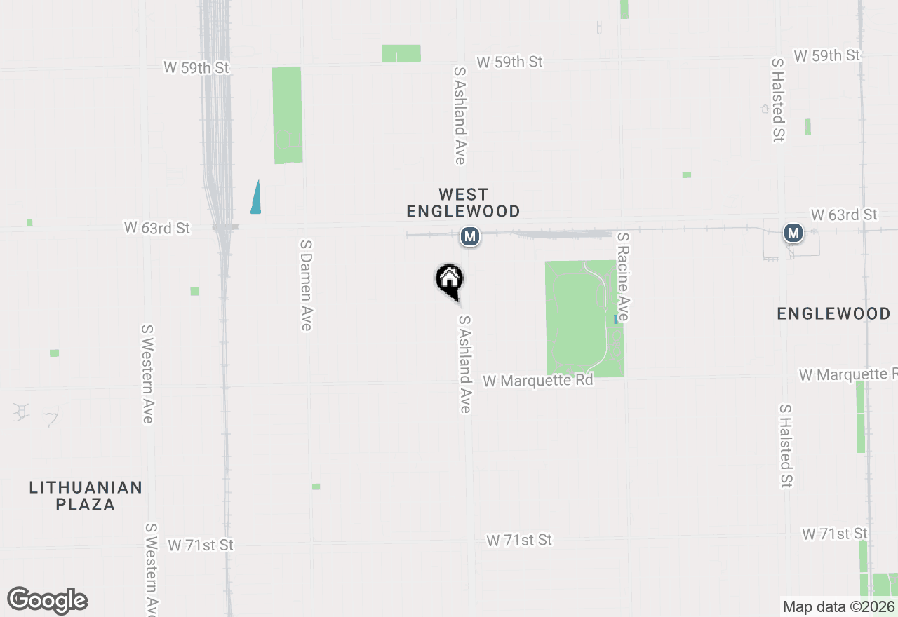 Map of 6507 S Marshfield Avenue, Chicago, IL 60636
