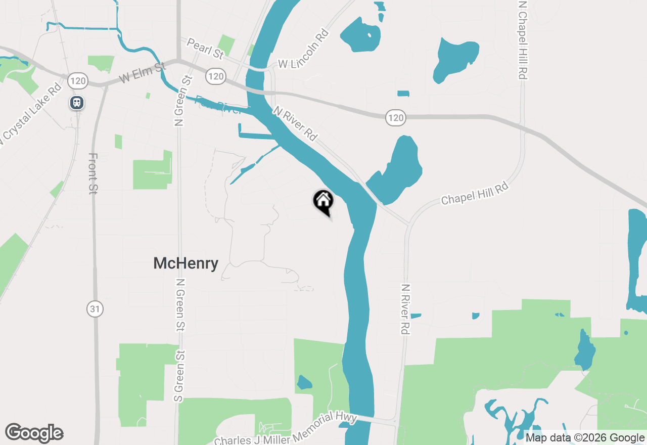 Map of 2917 Virginia Avenue, Mchenry, IL 60050