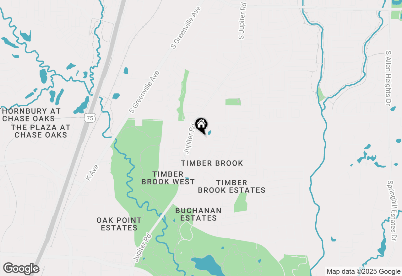 Map of 3025 Hurstwood Drive, Plano, TX 75074