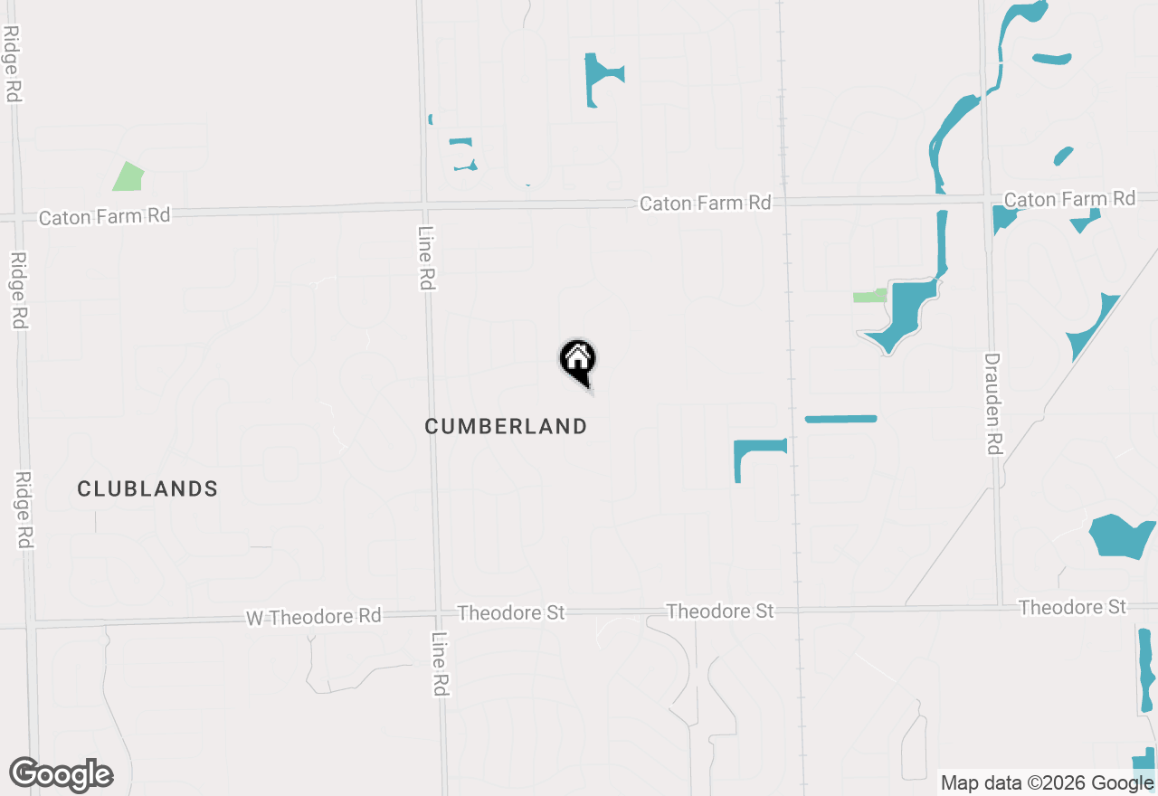 Map of 6802 Daly Lane, Plainfield, IL 60586