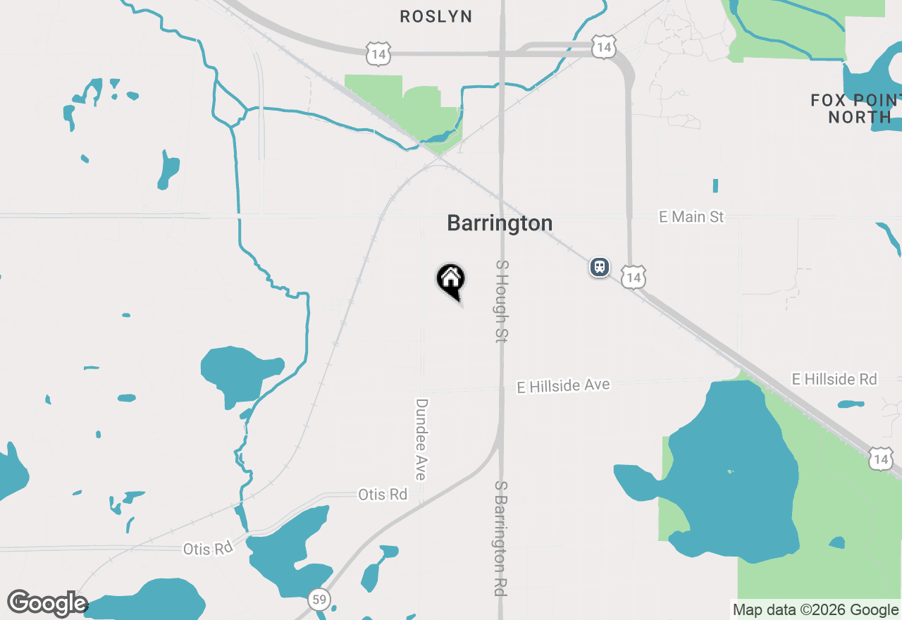 Map of 218 Coolidge Avenue, Barrington, IL 60010