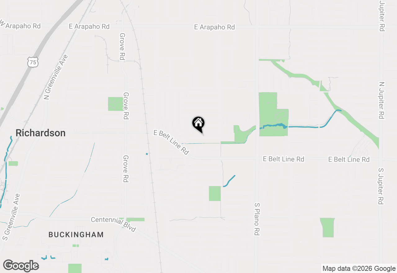 Map of 1109 Wake Drive, Richardson, TX 75081