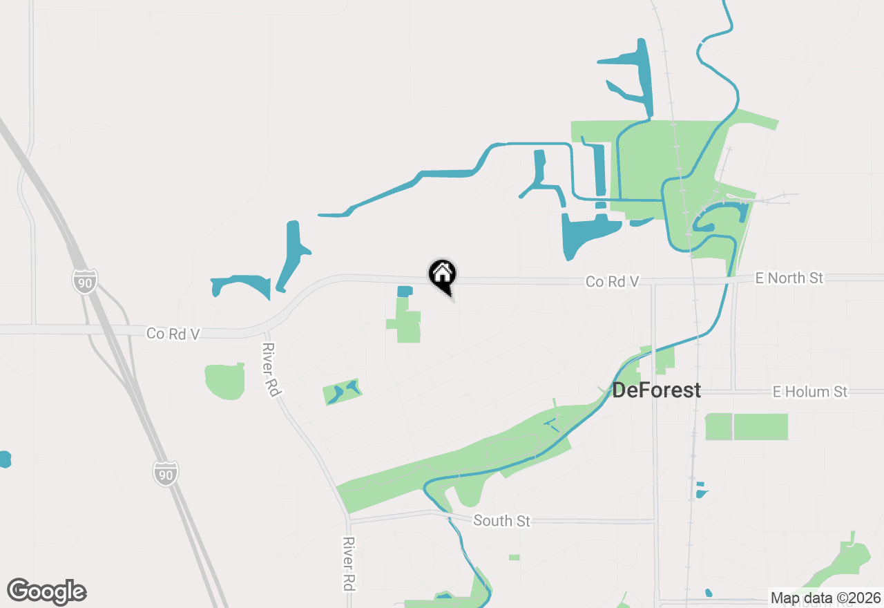 Map of 601 Seminole Way, Deforest, WI 53532