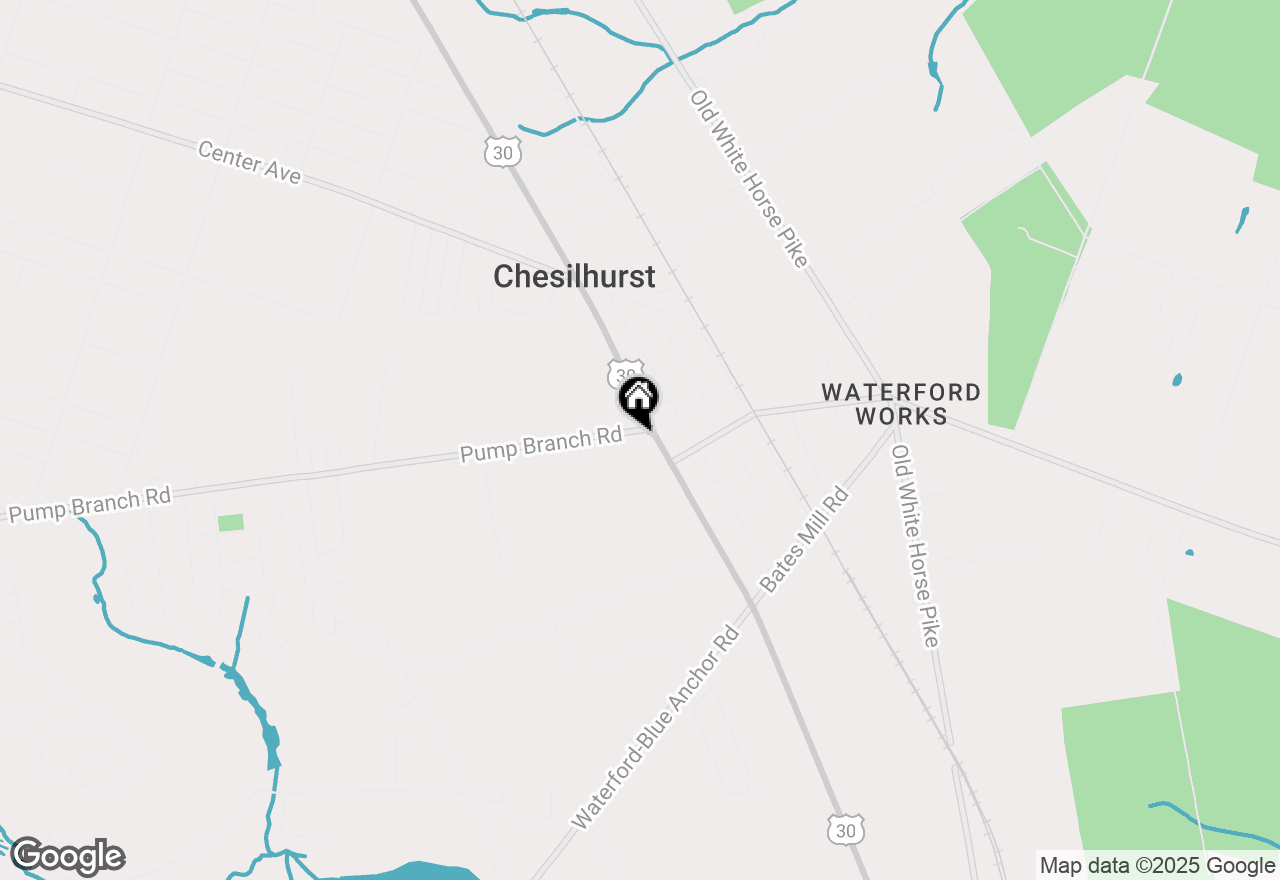 Map of 1 S White Horse Pike, Waterford Works, NJ 08089