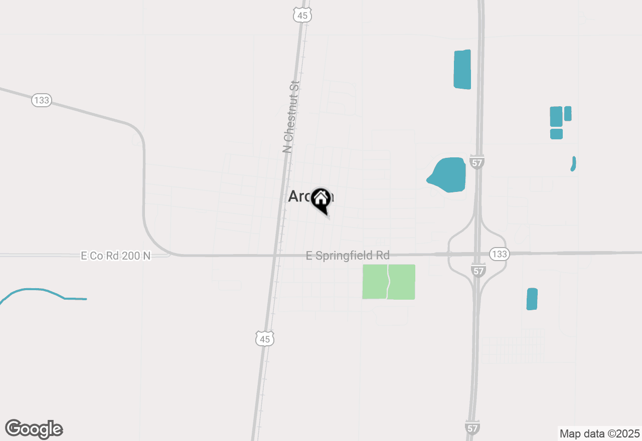 Map of 130 S Pine Street, Arcola, IL 61910