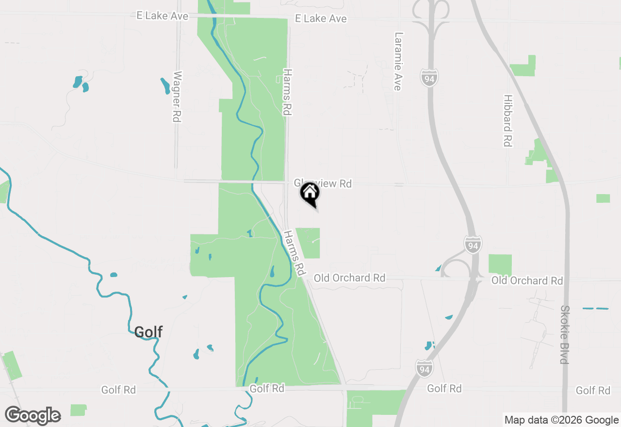Map of 644 Beaver Road, Glenview, IL 60025