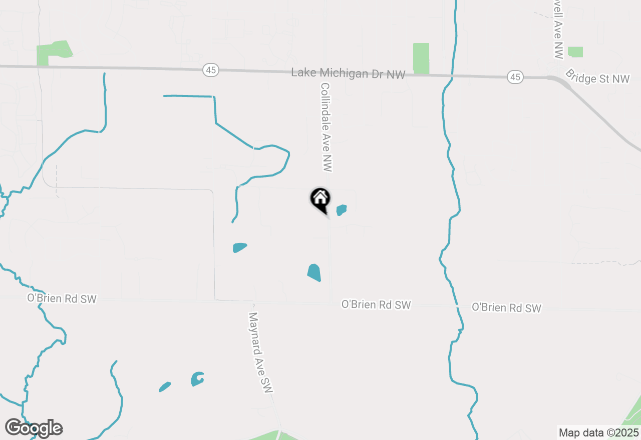 Map of 111 Collindale Avenue Sw, Walker, MI 49534