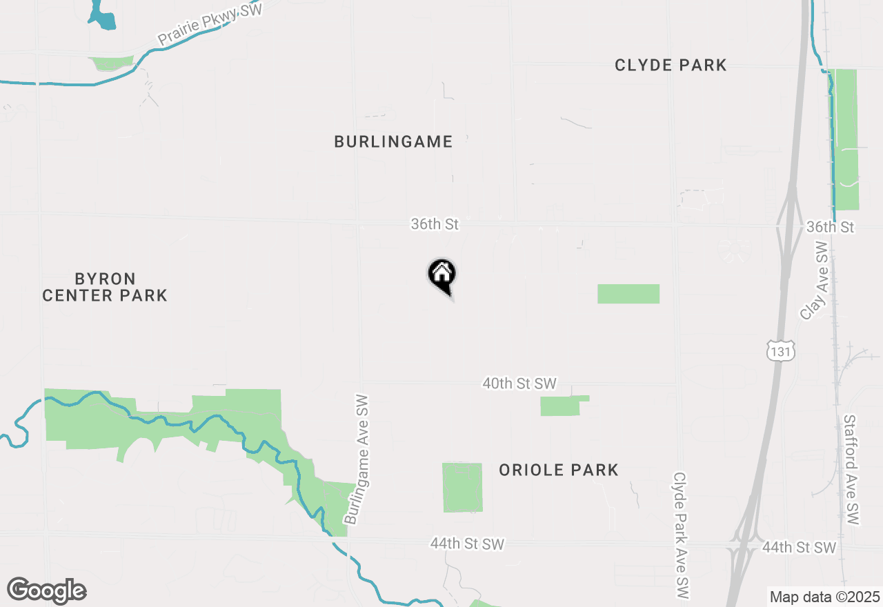 Map of 3733 Heron Avenue Sw, Wyoming, MI 49509