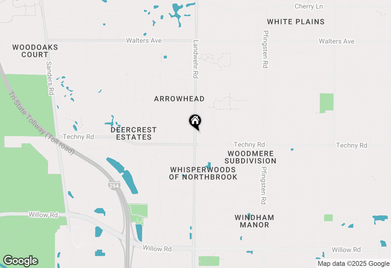 Map of 100 Violet Lane, Wheeling, IL 60090