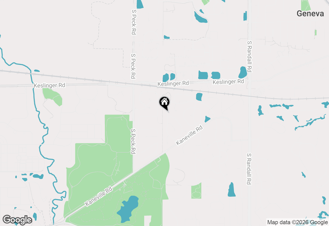 Map of 824 Sterling Avenue, Geneva, IL 60134