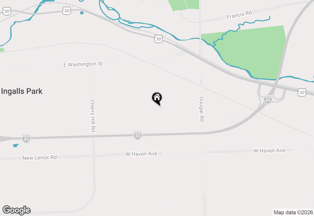 Map of 2834 Sharon Drive, New Lenox, IL 60451