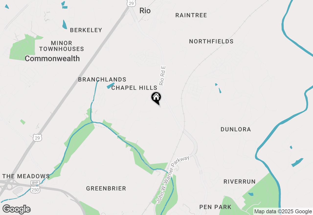 Map of 113 Denice Ln, Charlottesville, VA 22901