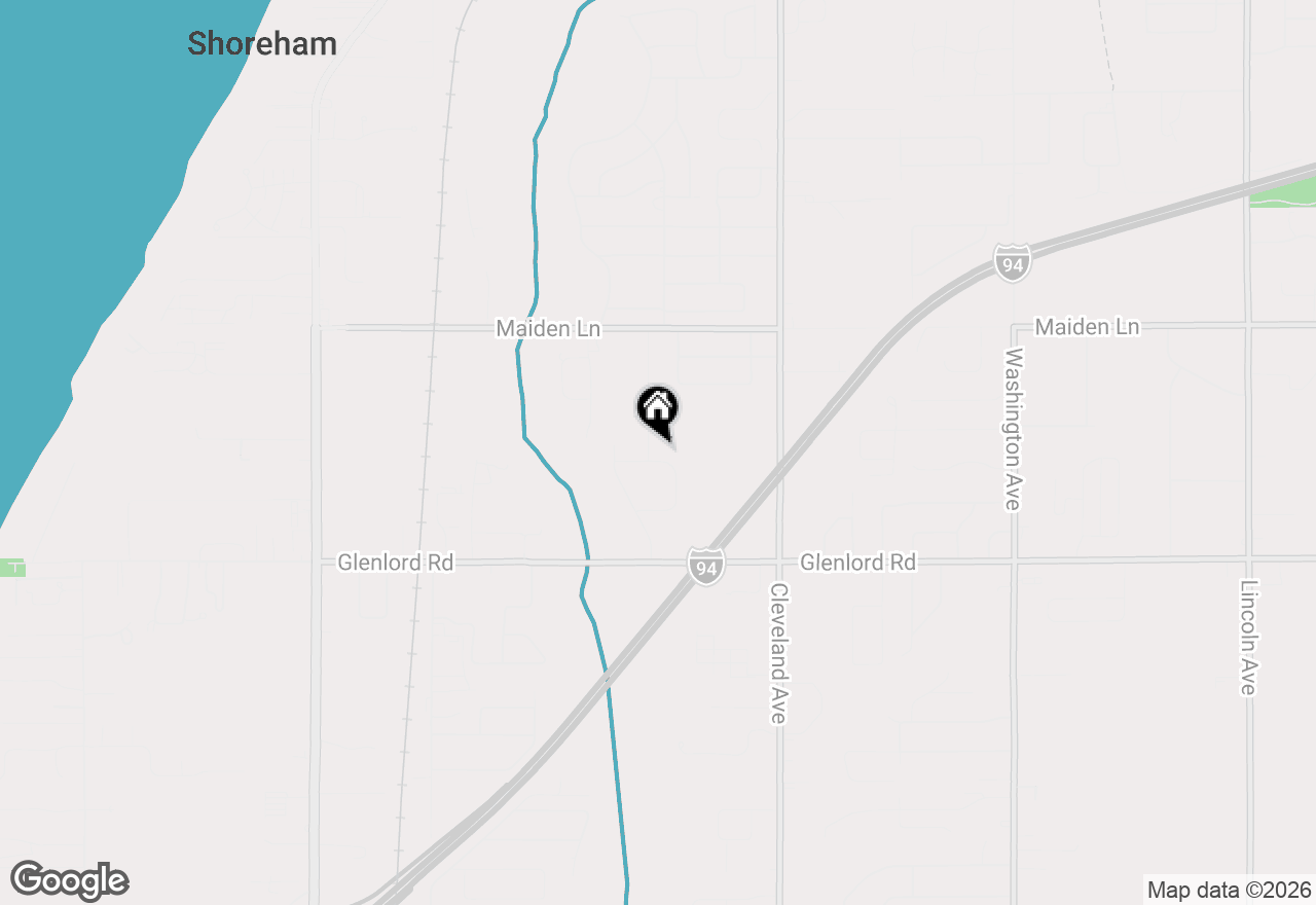 Map of 3911 Fox Crossing Drive, St. Joseph, MI 49085