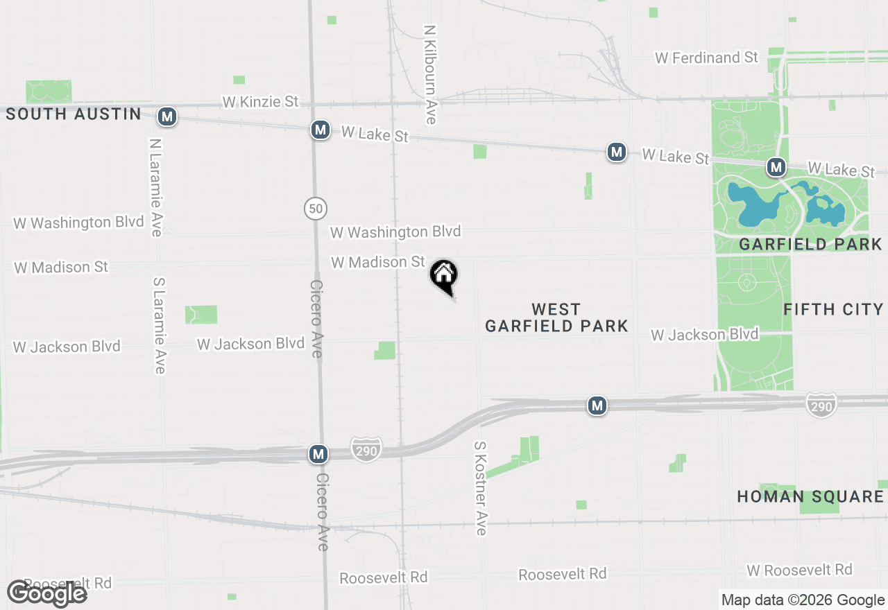 Map of 4451 W Wilcox Street, Chicago, IL 60624