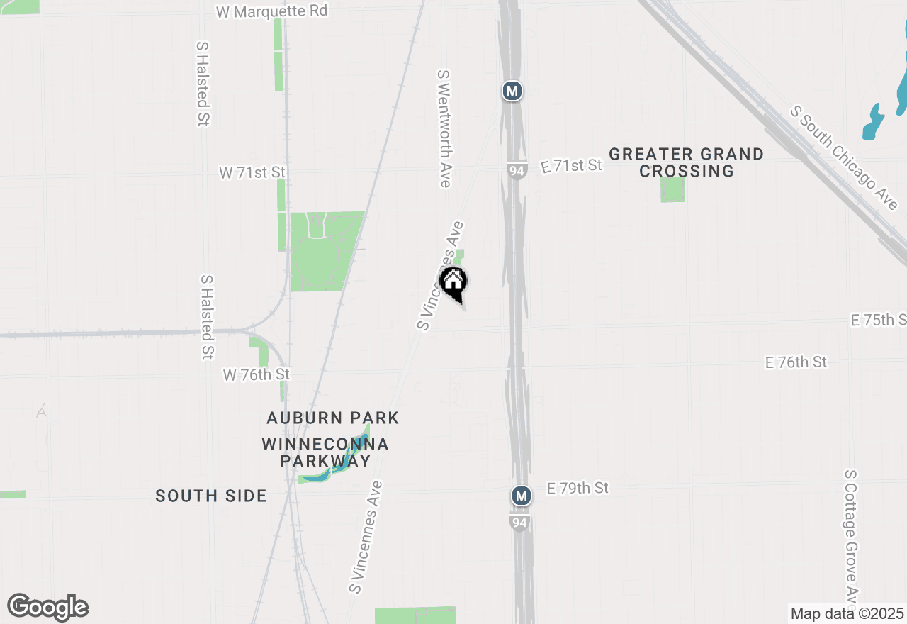 Map of 7435 S Wentworth Avenue, Chicago, IL 60621