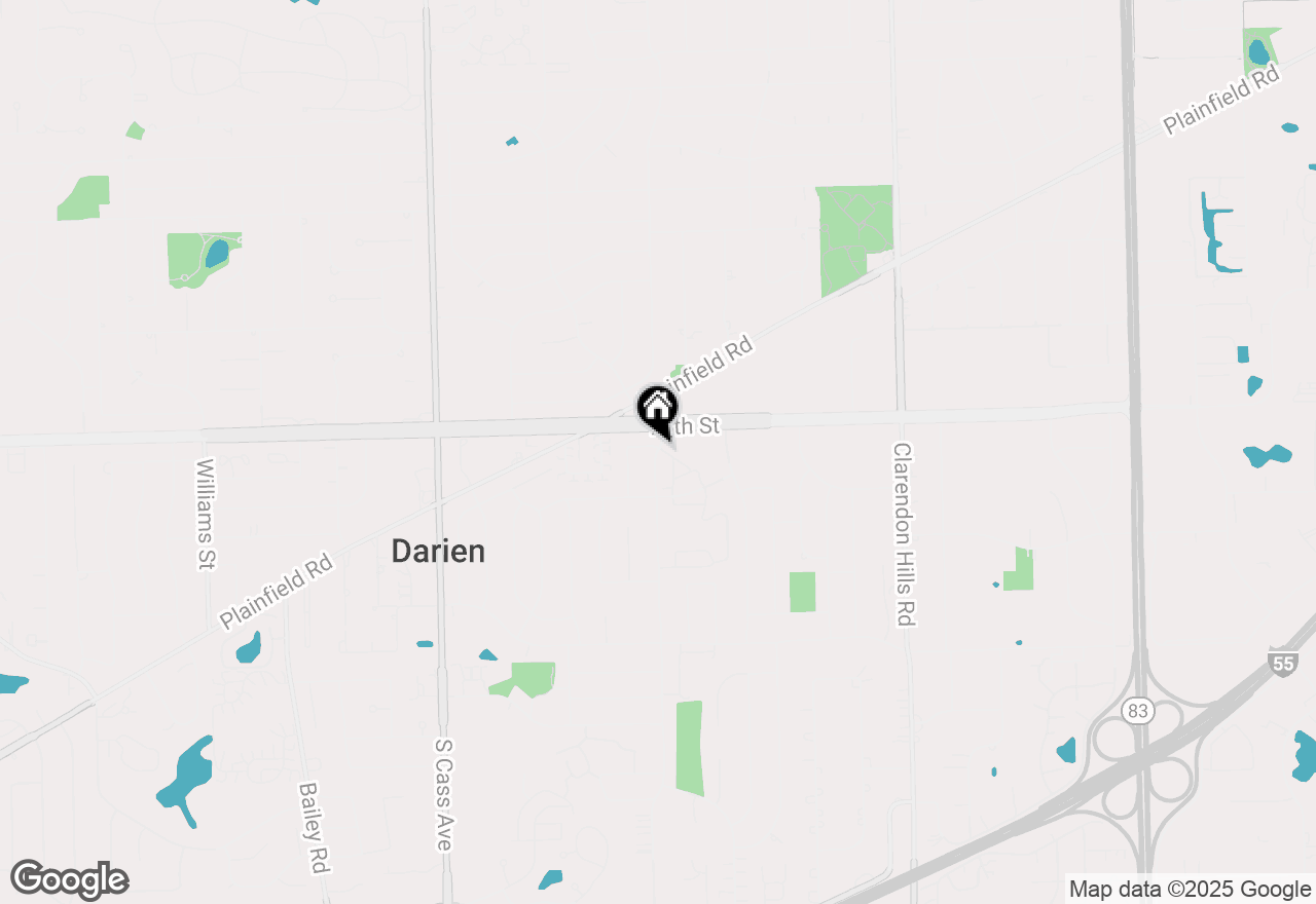 Map of 7525 Nantucket Drive #205, Darien, IL 60561