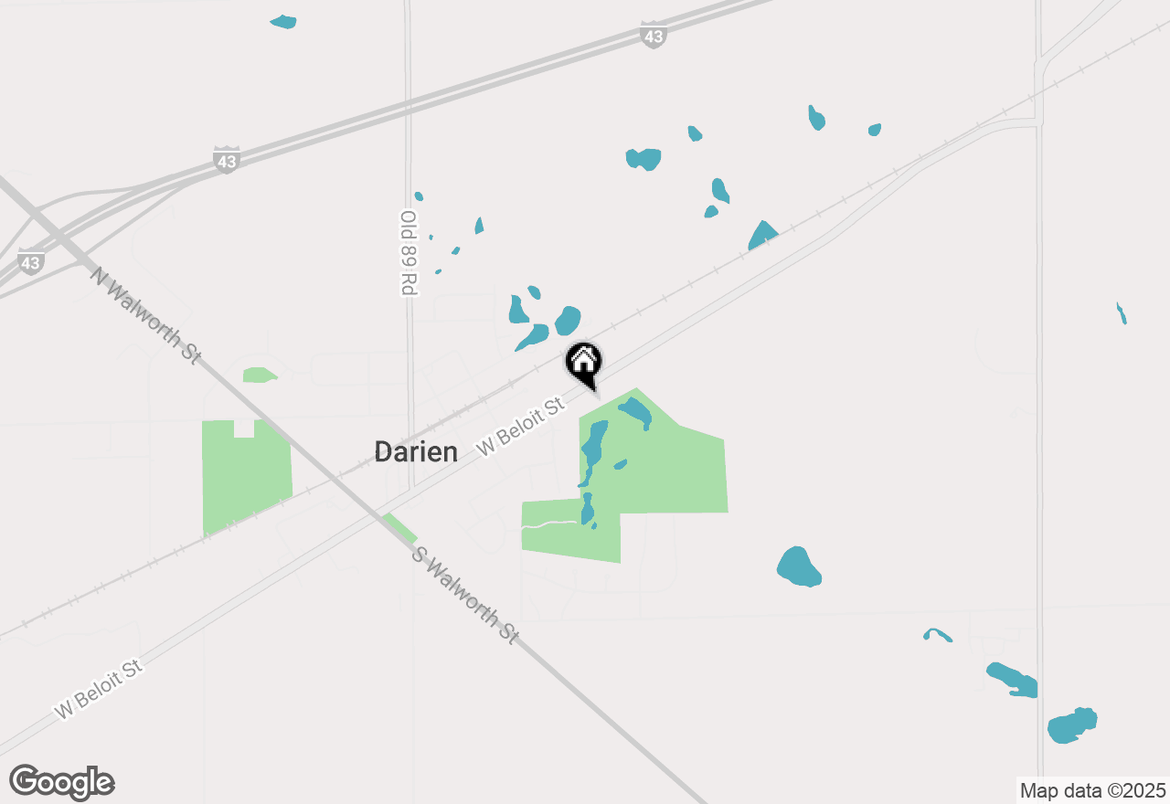 Map of 425 E Beloit St, Darien, WI 53114