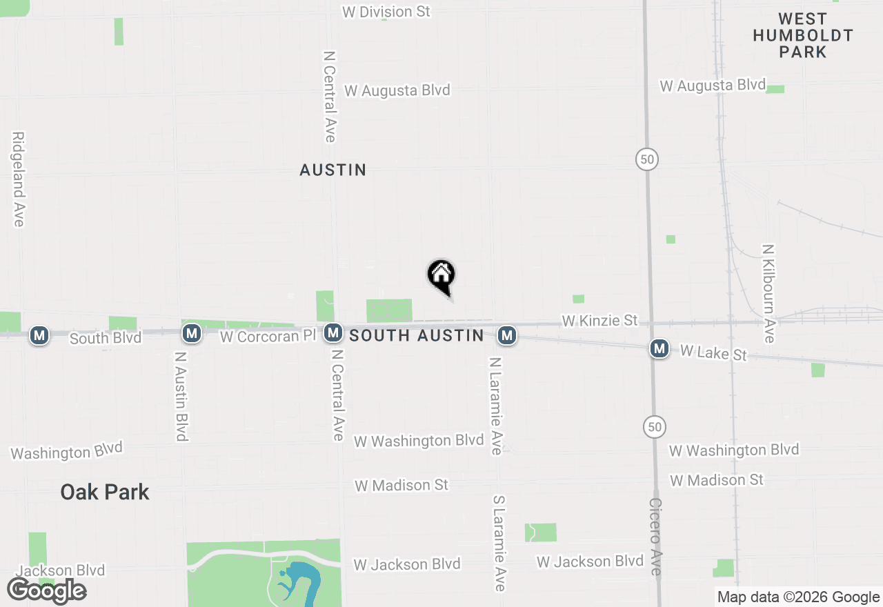 Map of 5317 W Ferdinand Street, Chicago, IL 60644