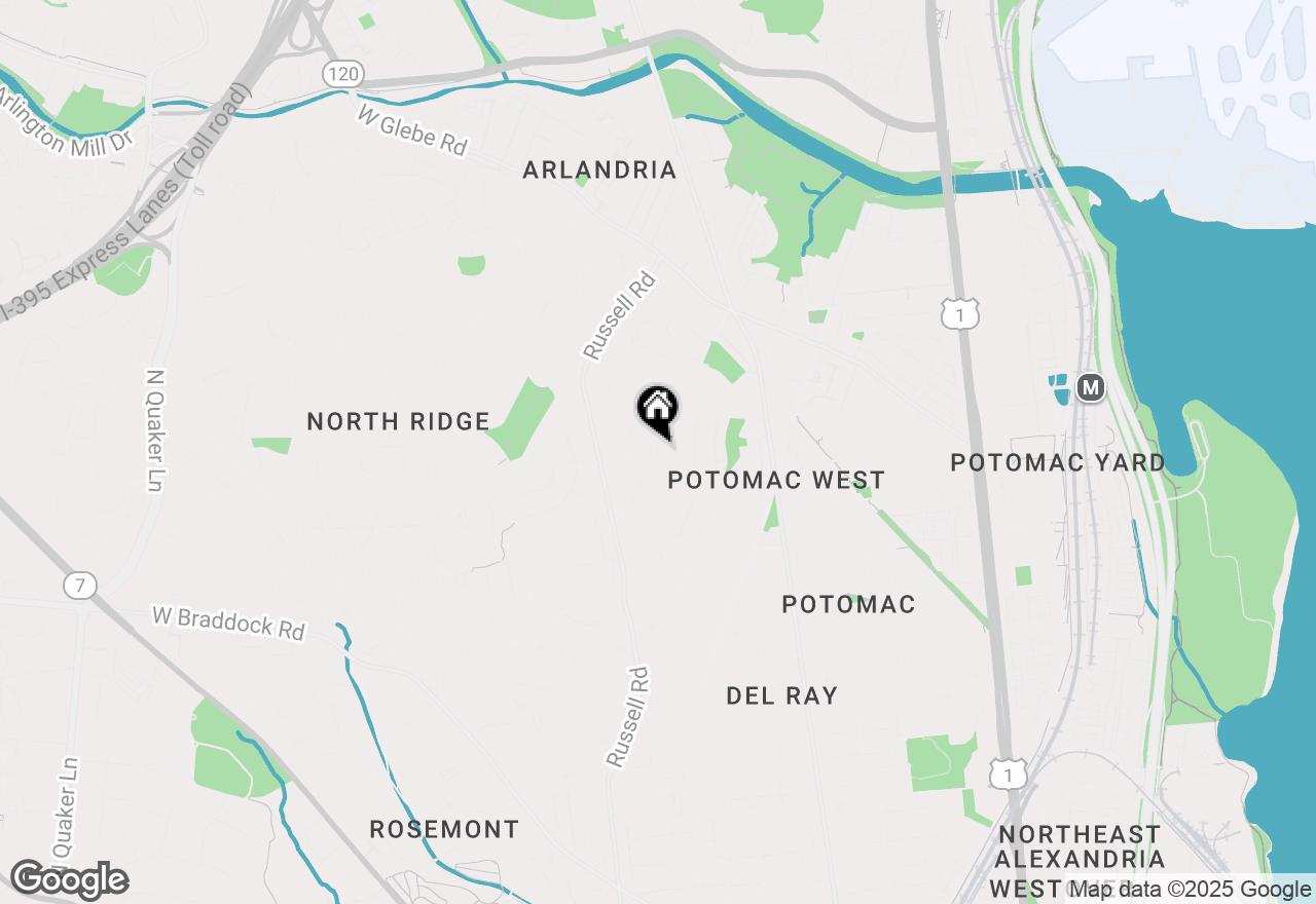 Map of 2901 Mosby Street, Alexandria, VA 22305