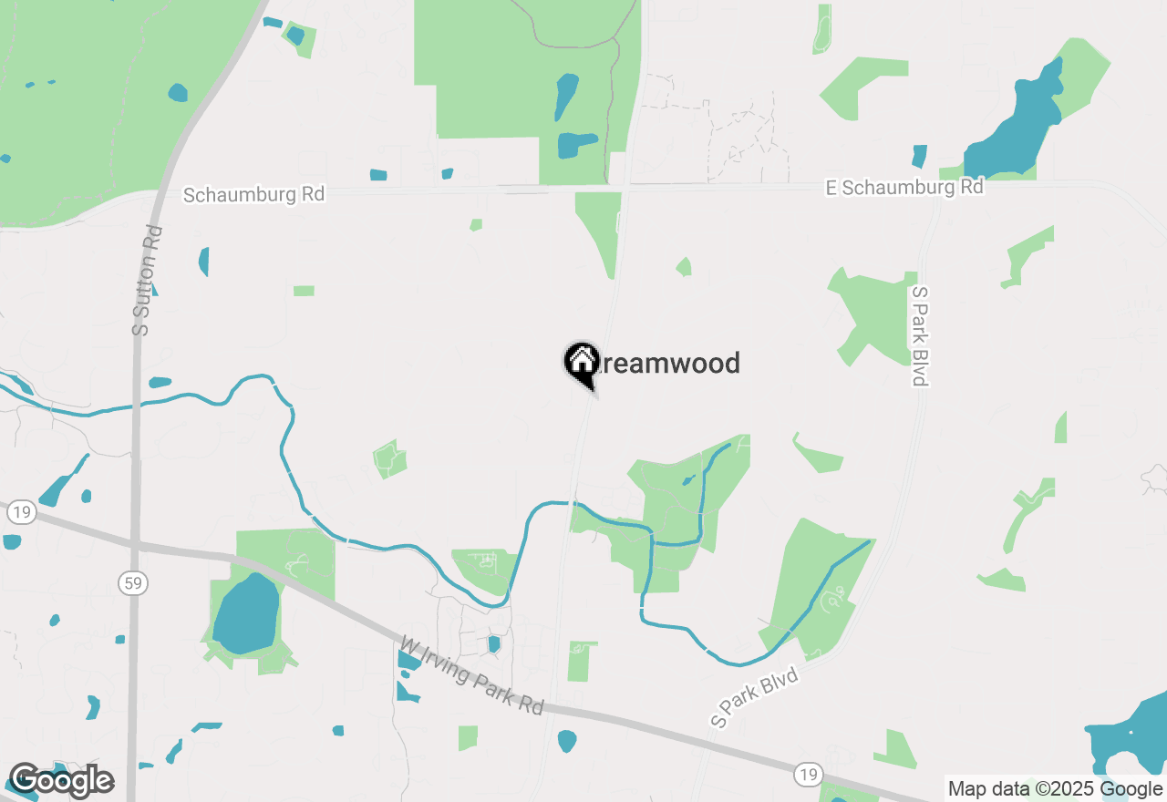 Map of 24 Jefferson Lane, Streamwood, IL 60107