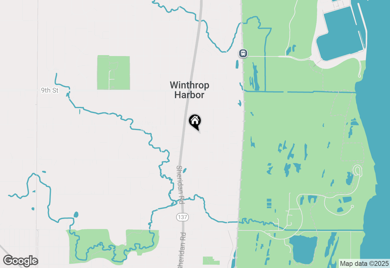 Map of 1120 Fulton Avenue, Winthrop Harbor, IL 60096