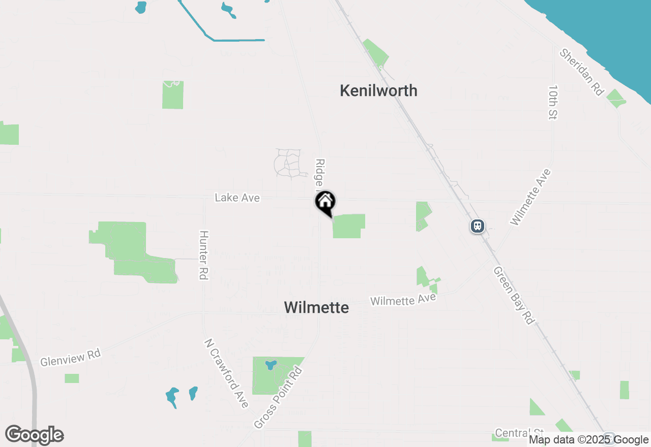 Map of 800 Ridge Road #114, Wilmette, IL 60091