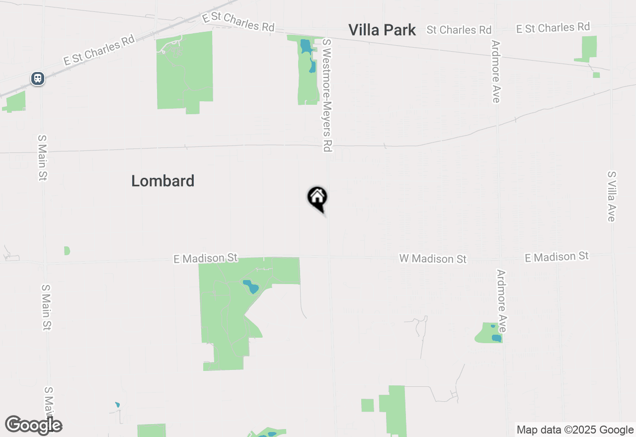 Map of 517 S School Street, Lombard, IL 60148