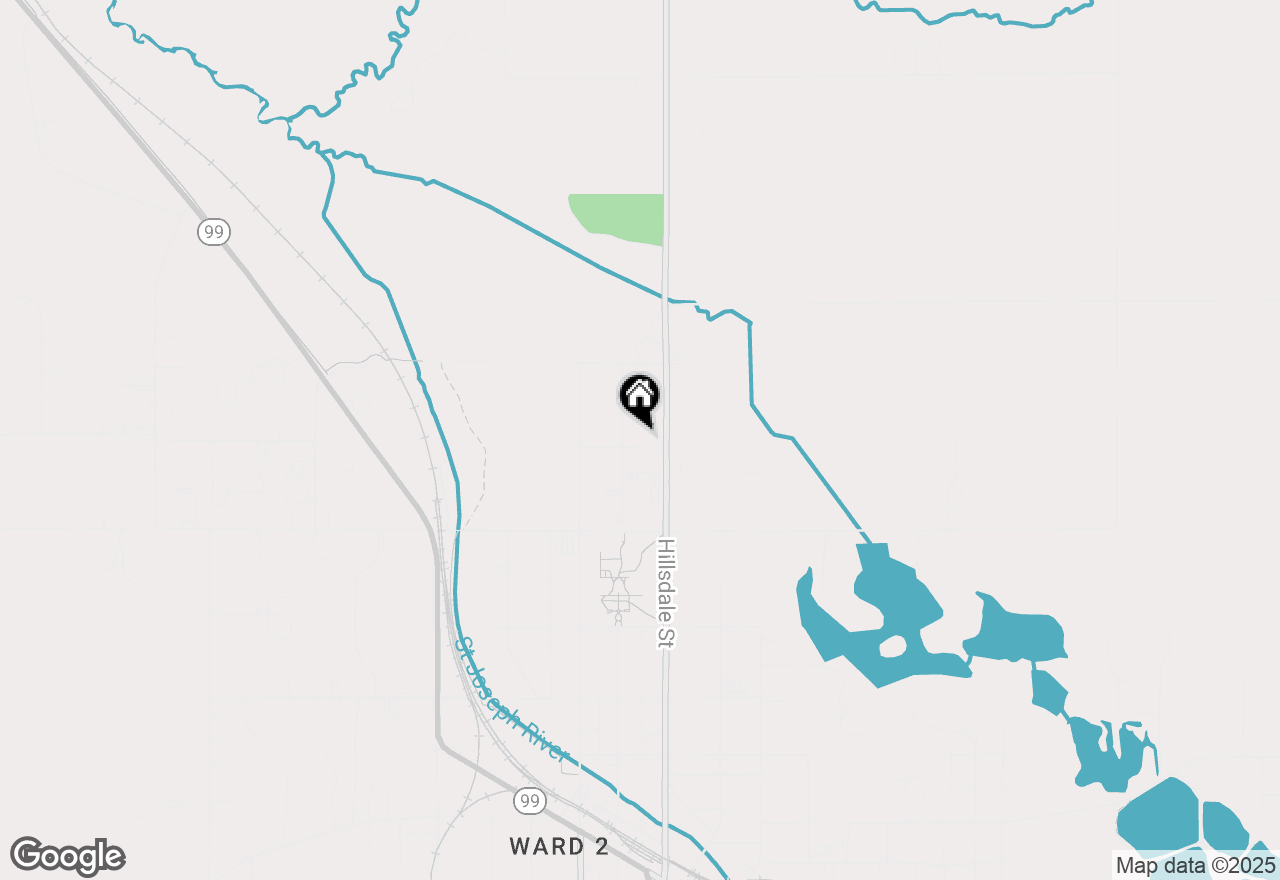 Map of 19 Division Street, Hillsdale, MI 49242