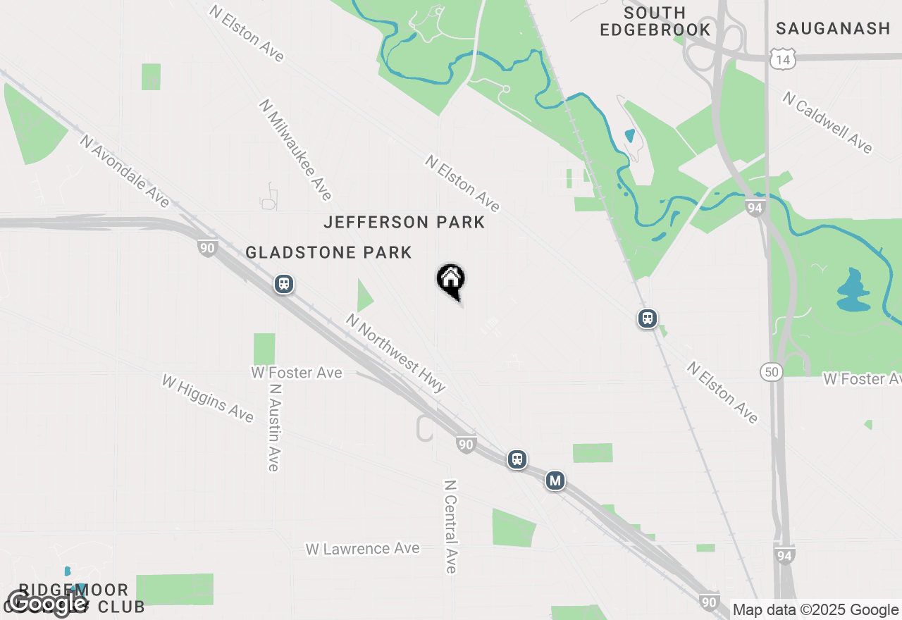 Map of 5338 N Luna Avenue, Chicago, IL 60630