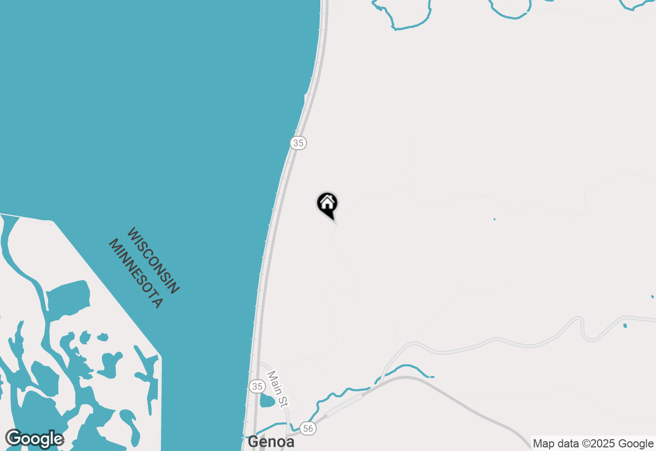 Map of 698 Hickory Rdg, Genoa, WI 54632