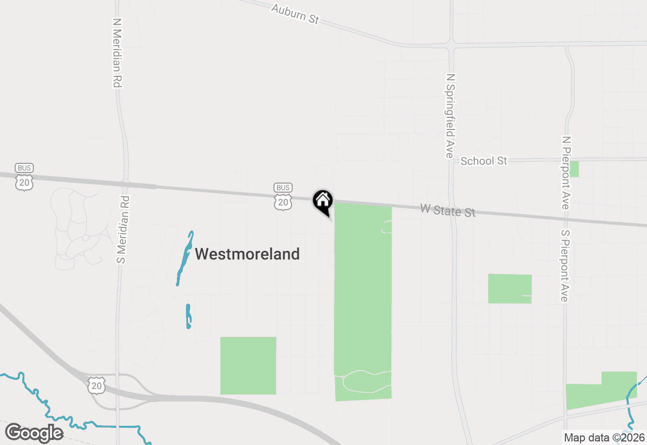 Map of 122 Garver Avenue, Rockford, IL 61102