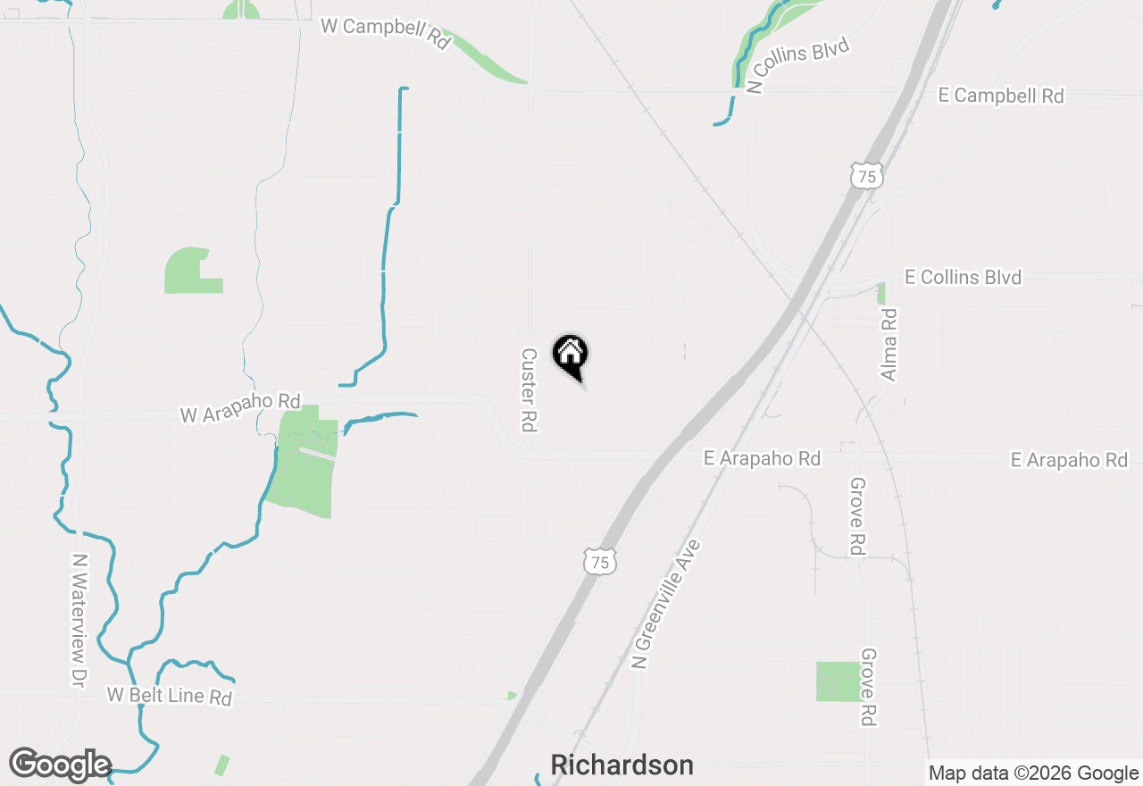 Map of 429 Jolee Street, Richardson, TX 75080