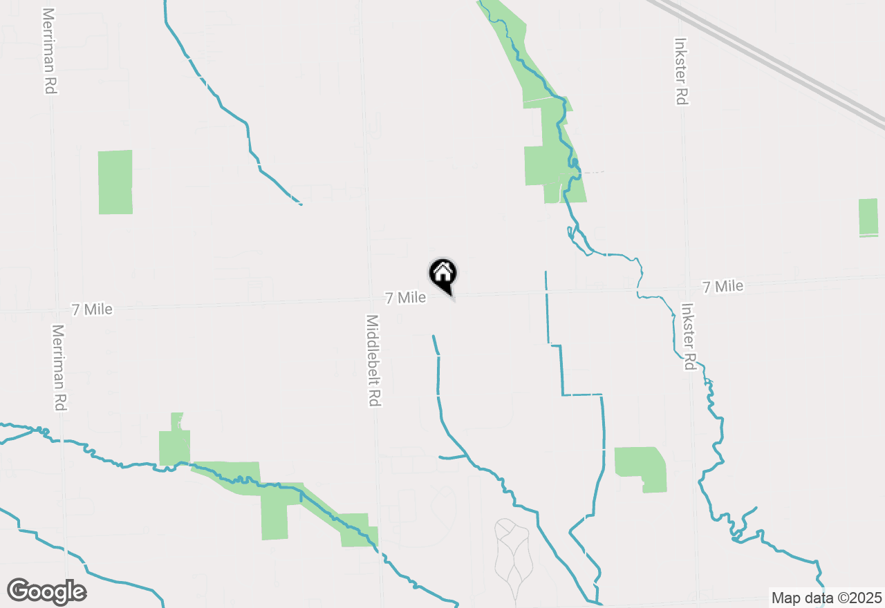 Map of 28913 W 7 Mile Road #28913, Livonia, MI 48152