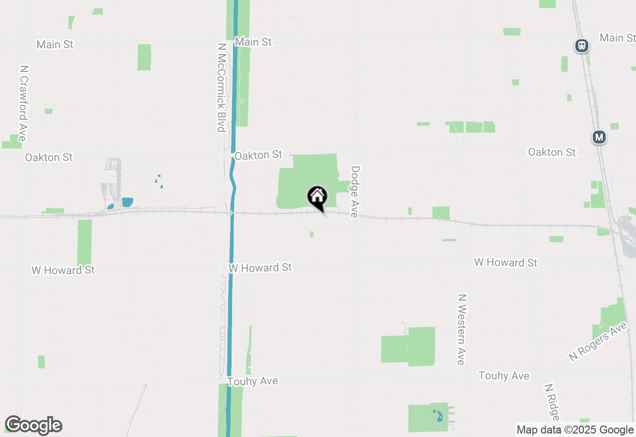 Map of 235 Richmond Street, Evanston, IL 60202