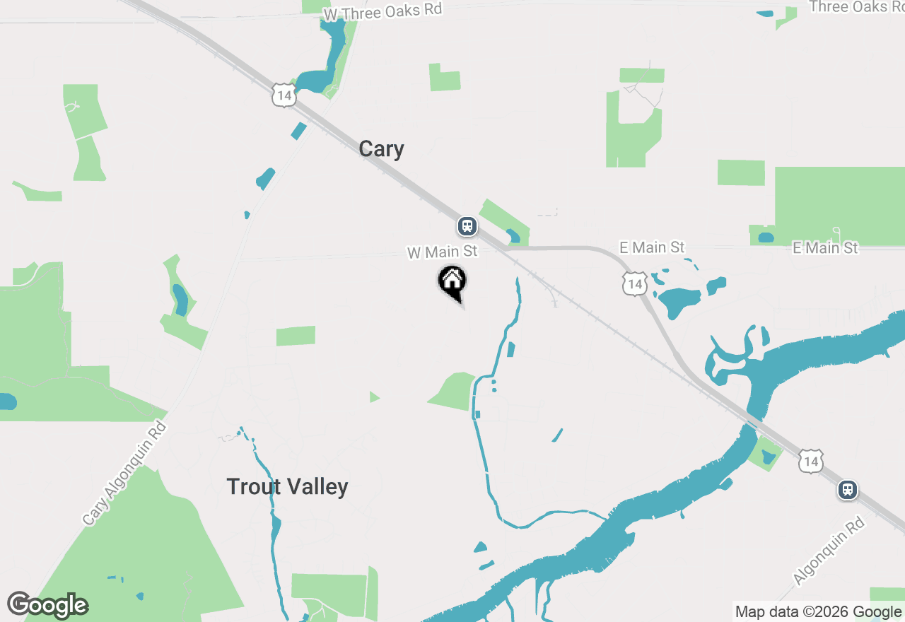 Map of 255 Charlotte Court, Cary, IL 60013