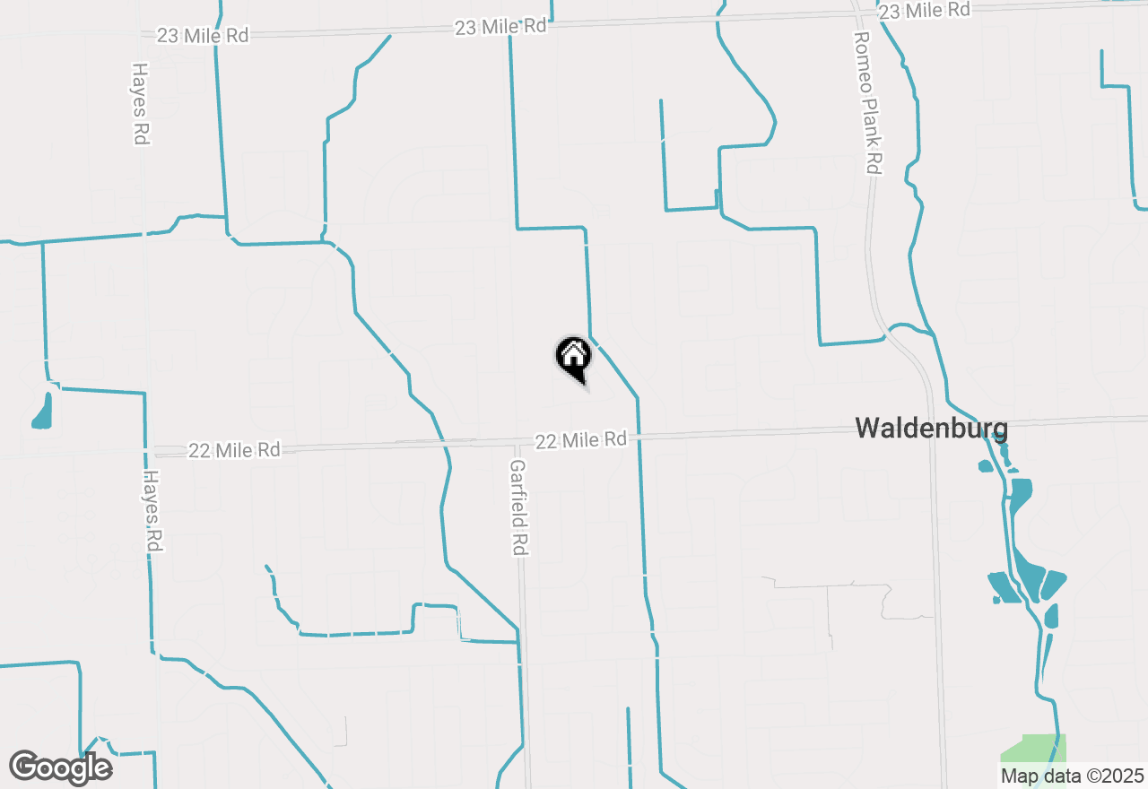 Map of 16853 Glenhurst Drive, Macomb, MI 48044