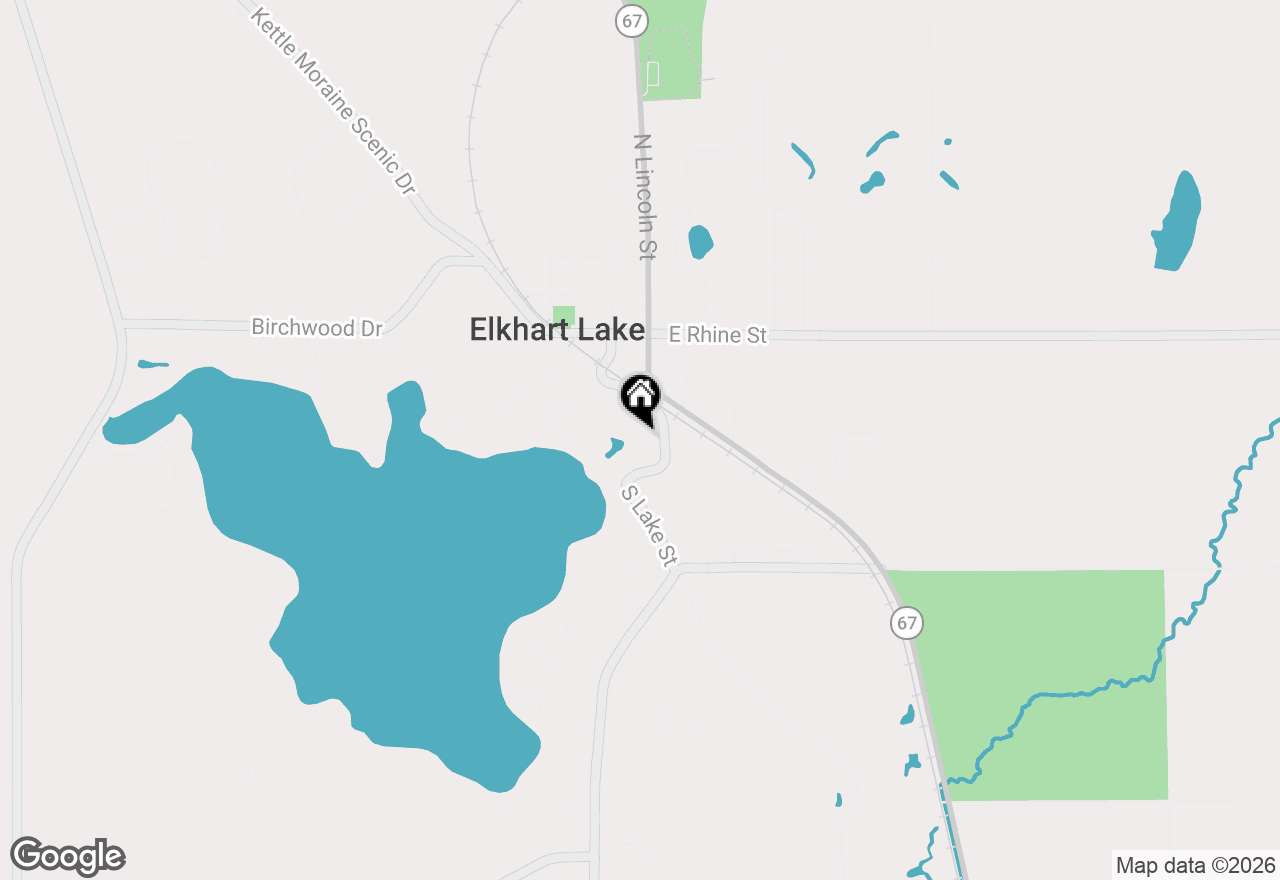 Map of 101 Osthoff Ave #455, Elkhart Lake, WI 53020