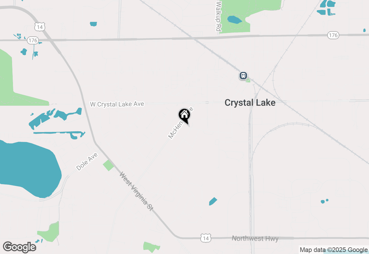 Map of 151 Franklin Avenue, Crystal Lake, IL 60014