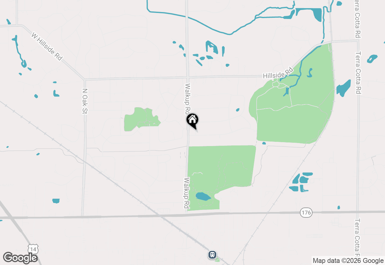 Map of 24 Burning Bush Trail, Crystal Lake, IL 60012